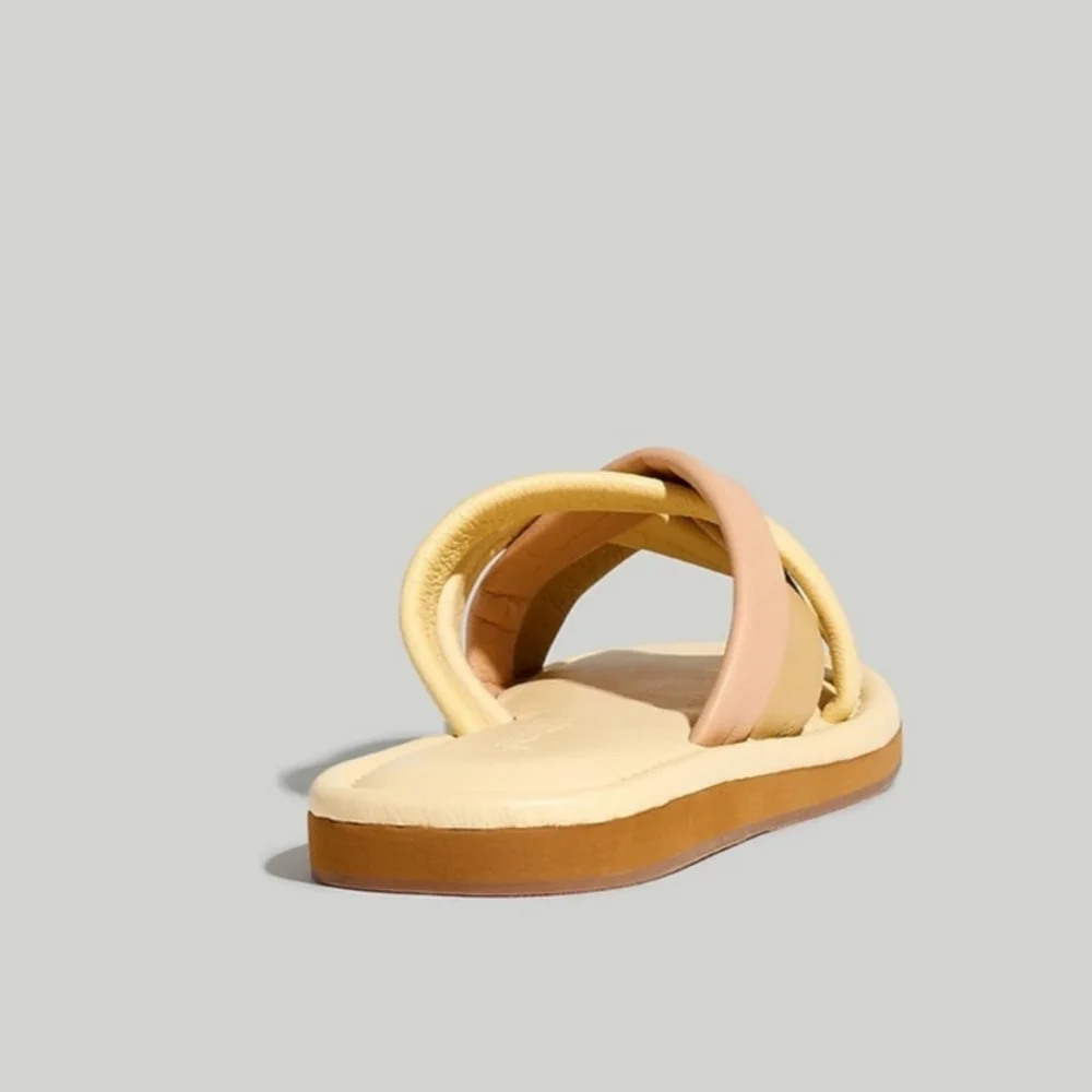 NWT Madewell Leeanndra slide in pastel multi size 8 - Picture 3 of 10